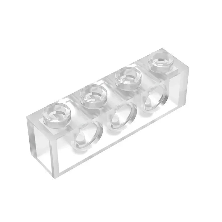 Gobricks GDS-625 Technical Brick 1x4 3-Hole | Compatible with Lego 3701 detail view