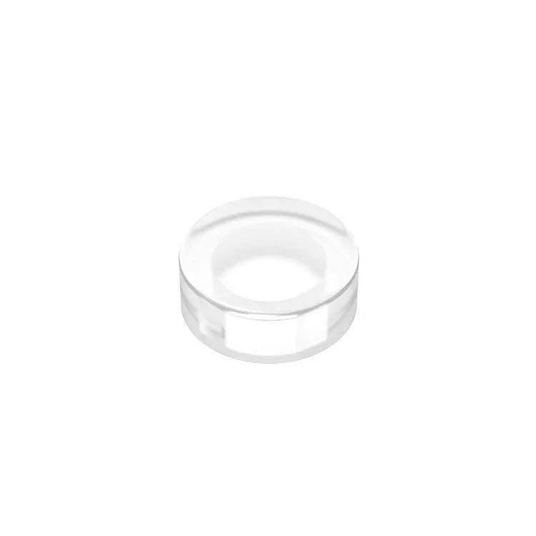 Gobricks GDS-612 Flat Tile 1x1 Round | Compatible Building Block lifestyle view