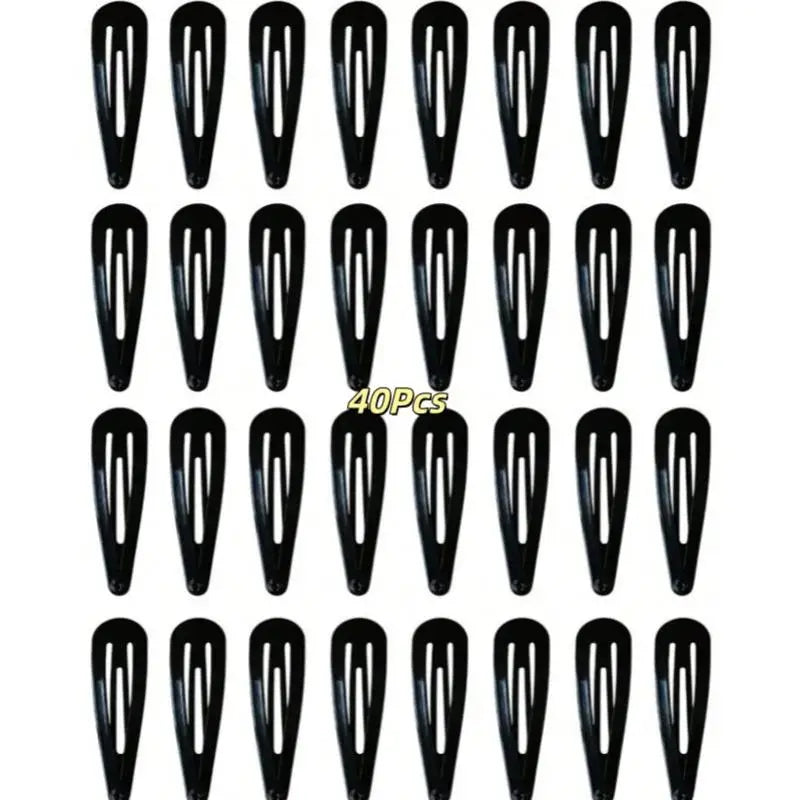 20/40Pcs Black Hair Clips 2Inch Adults Children Hair Accessories Hair Tools Clip Decorat detail view