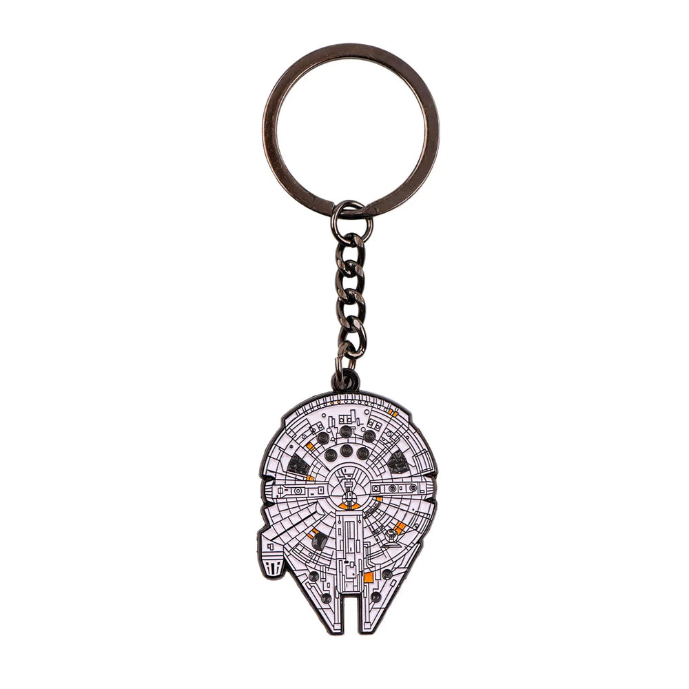 Vintage Motorcycle Keychain | Cartoon Metal Keyring for Backpack additional angle