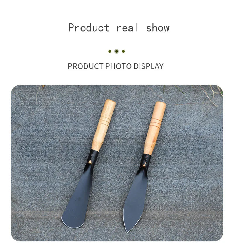 Manganese Steel Garden Shovel – Flat &amp; Pointed