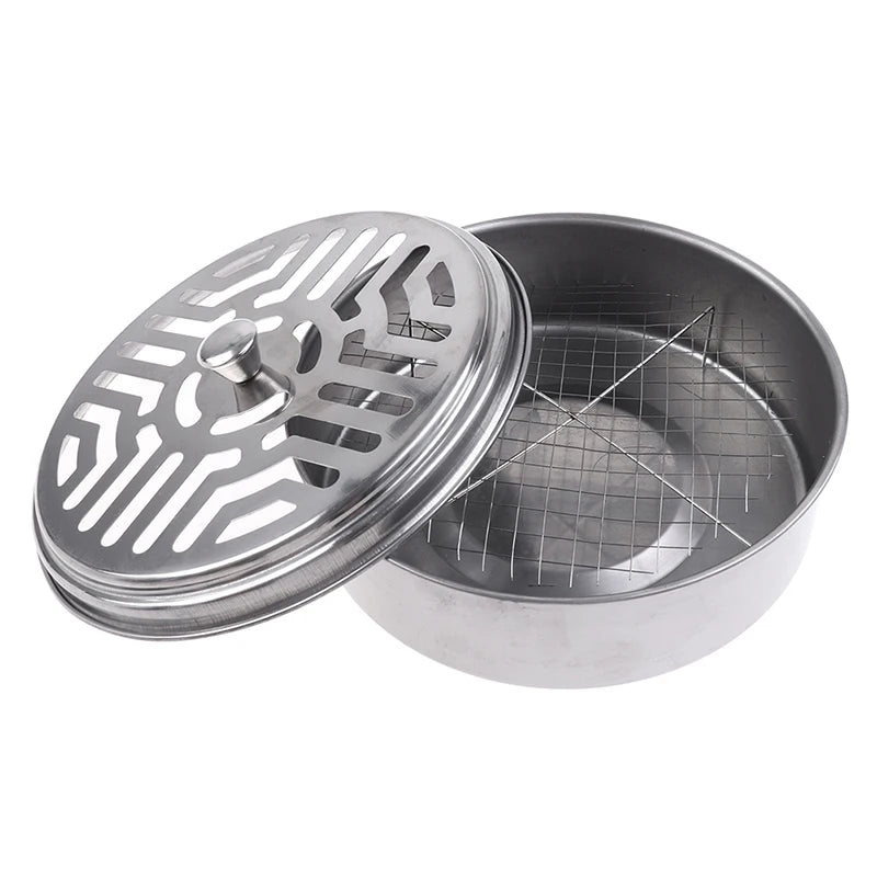 Mosquito Coil Holder | Mesh Stand Incense Burner for Camping and Garden detail view