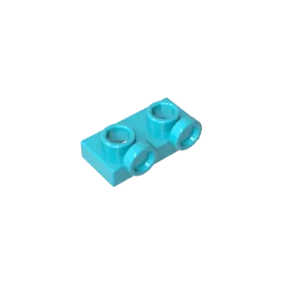 Gobricks GDS-90193 1 x 2 Panel with Raised Dot | Compatible Building Block for DIY Cr lifestyle view