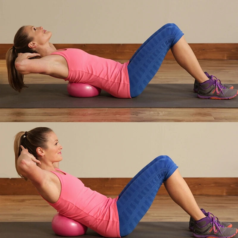 25cm Yoga Balance Ball | Small Pilates Ball for Home Fitness Training detail view