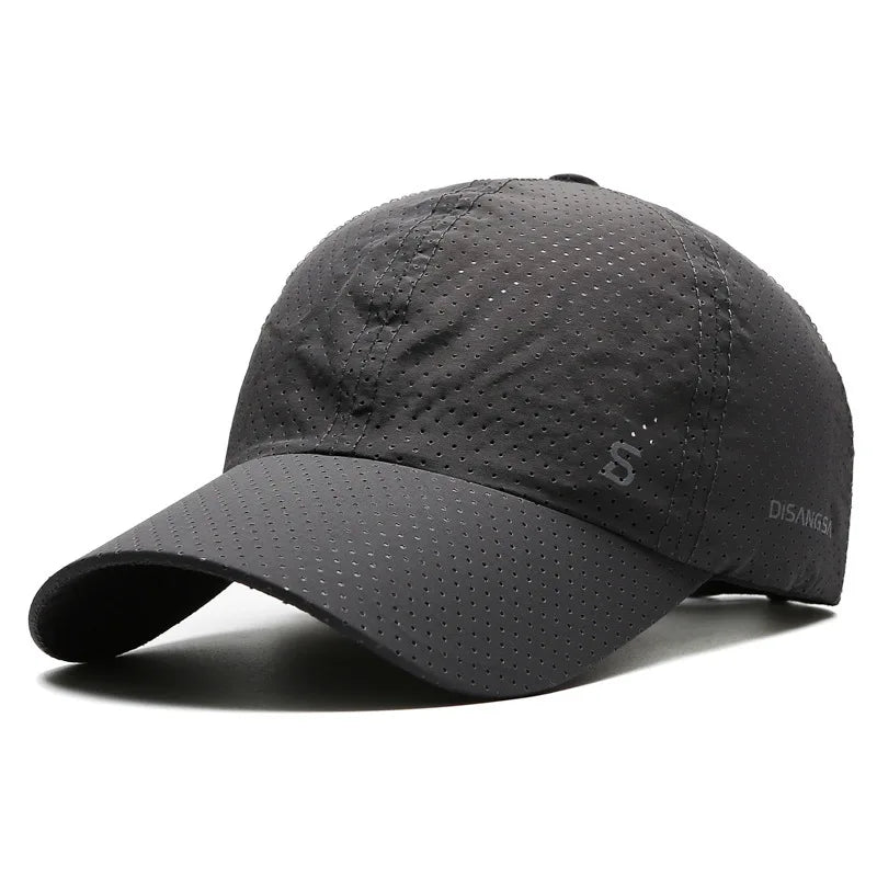 Quick-Dry Breathable Sun Hat for Men | Outdoor Fishing Baseball Cap additional angle