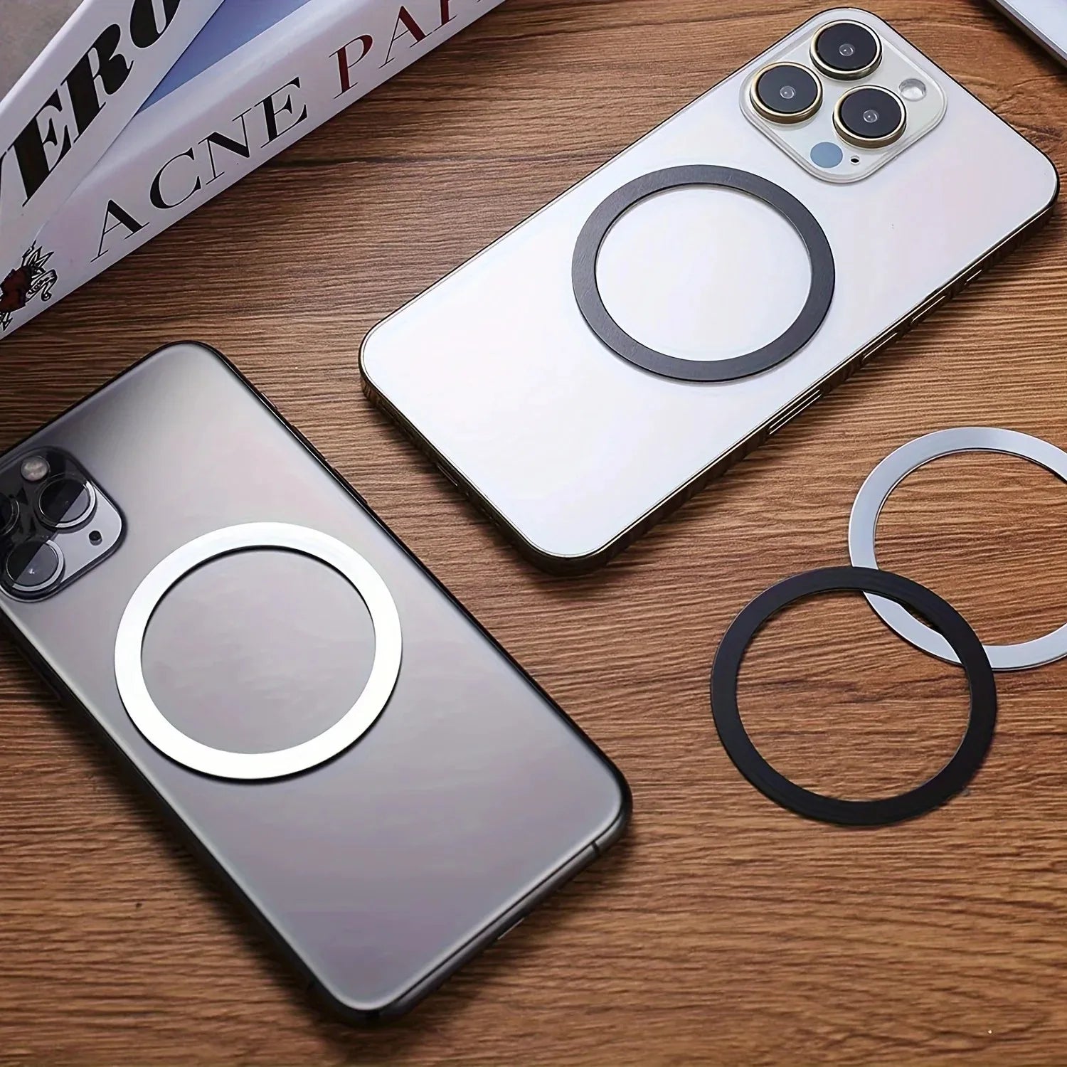 2024 Stainless Steel Universal Magnetic Plate Ring For Magsafe alternate view
