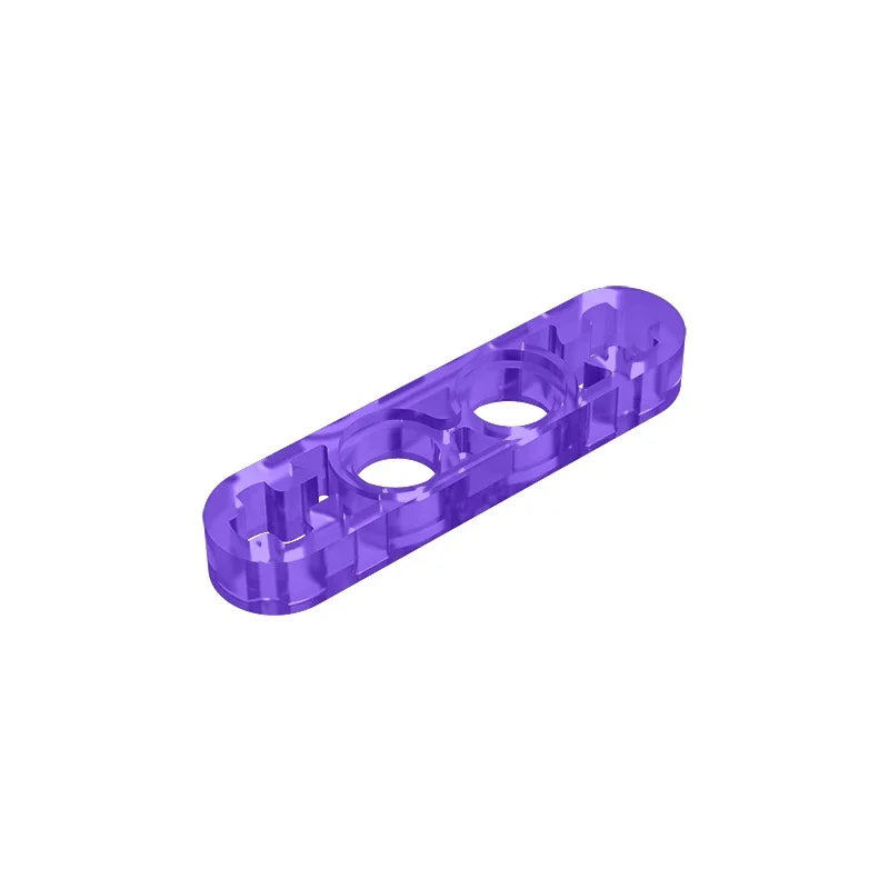 Gobricks GDS-690 Technical Liftarm Thin 1 x 4 with Axle Holes | Compatible Building Bloc detail view