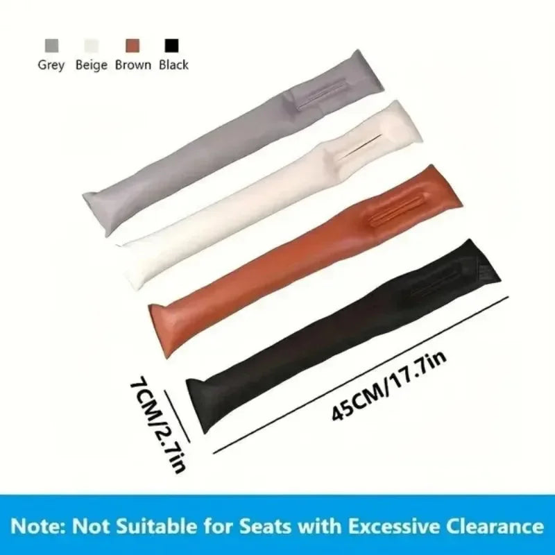 Car Seat Gap Filler Universal Soft Car Styling Padding Leather Leak Pads Plug Spacer lifestyle view