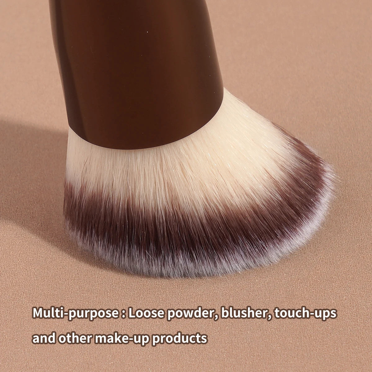 MAANGE Double Ended Foundation Brush | Contour and Blush Makeup Brush lifestyle view