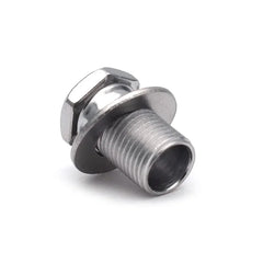 10Sets Hex Threaded Guitar Tunig peg machine head Bushing Ferrules and Mount Screws B alternate view