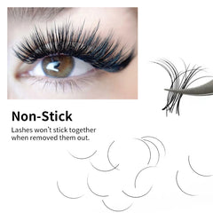 JoyCo Customize Cosplay Eyelash Extensions | Silk Lashes for Volume and Classic Styles detail view