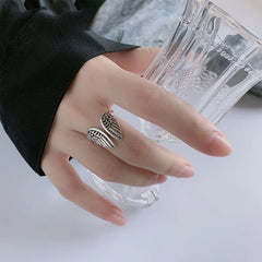 Sam Panda 925 Sterling Silver Rings For Women Men Fine Jewelry Finger Adjustable Open alternate view