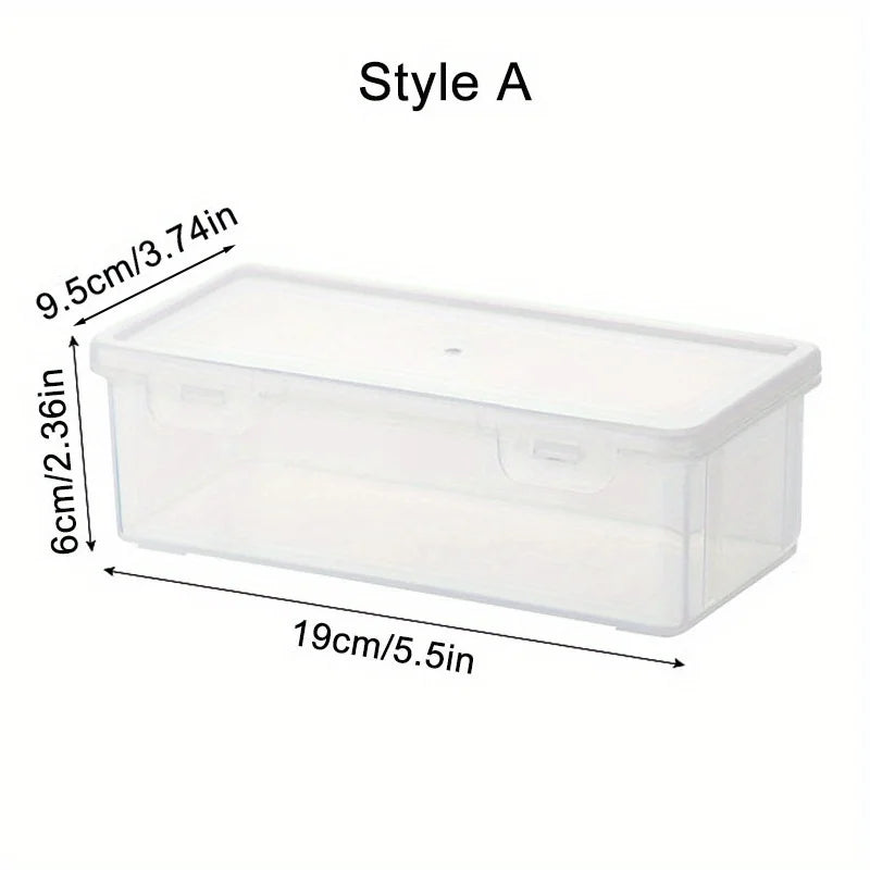 Plastic Pencil Box School Office Storage Organizer for Pens Markers Erasers alternate view