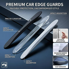 Car Door Protection Strip, Anti-Scratch Anti-Collision Silicone Edge Guard, Self-Adhesive Door Edge Protection