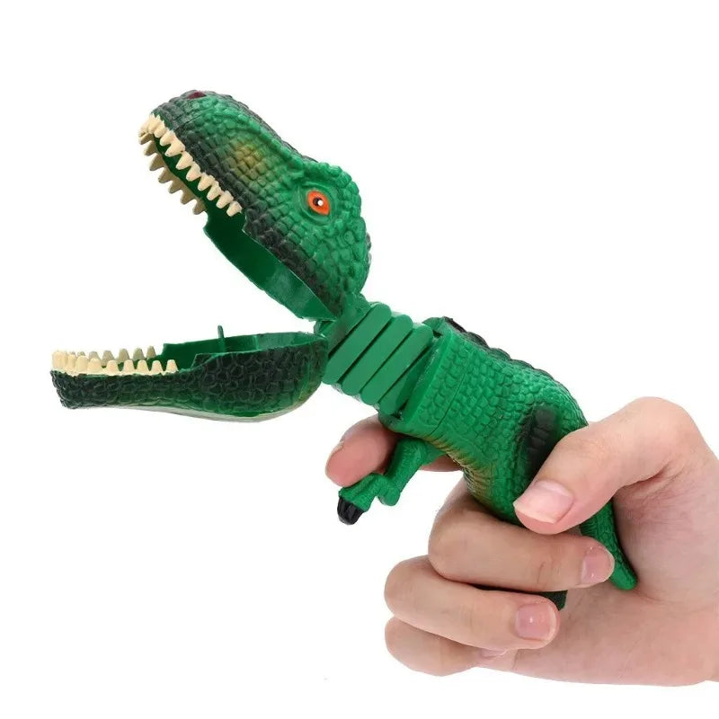 Children Dinosaur Toy Plastic Animal Toys Figures Grabber Claw Game Snapper Pick Up No close-up view