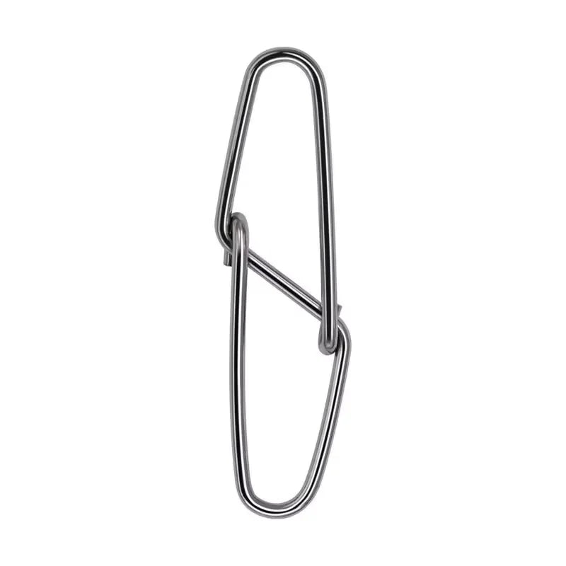 50-100pcs Stainless Steel Diamond Pin Fishing Swivel Snap Fishing Lure Pin Fishing Lu alternate view