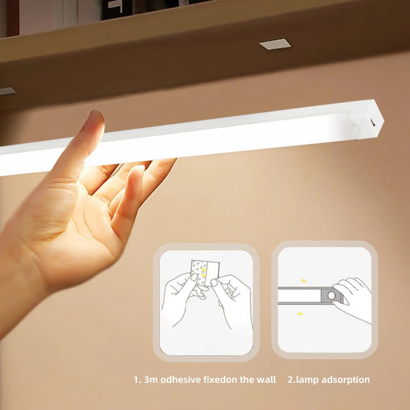 Motion Sensor Lamp Night Light Wireless LED USB detail view