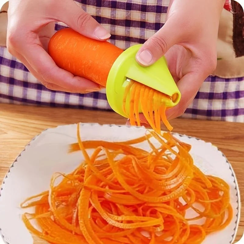 Kitchen Rotating ShredderSpiral Peeler Manual Vegetable Slicer Fruit Potato Radish Grater Kitchen