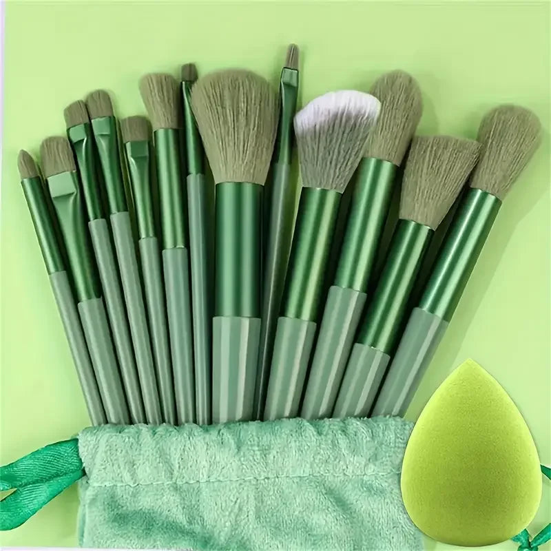 Professional 13-Piece Makeup Brush Set | Complete Cosmetic Tool Kit lifestyle view