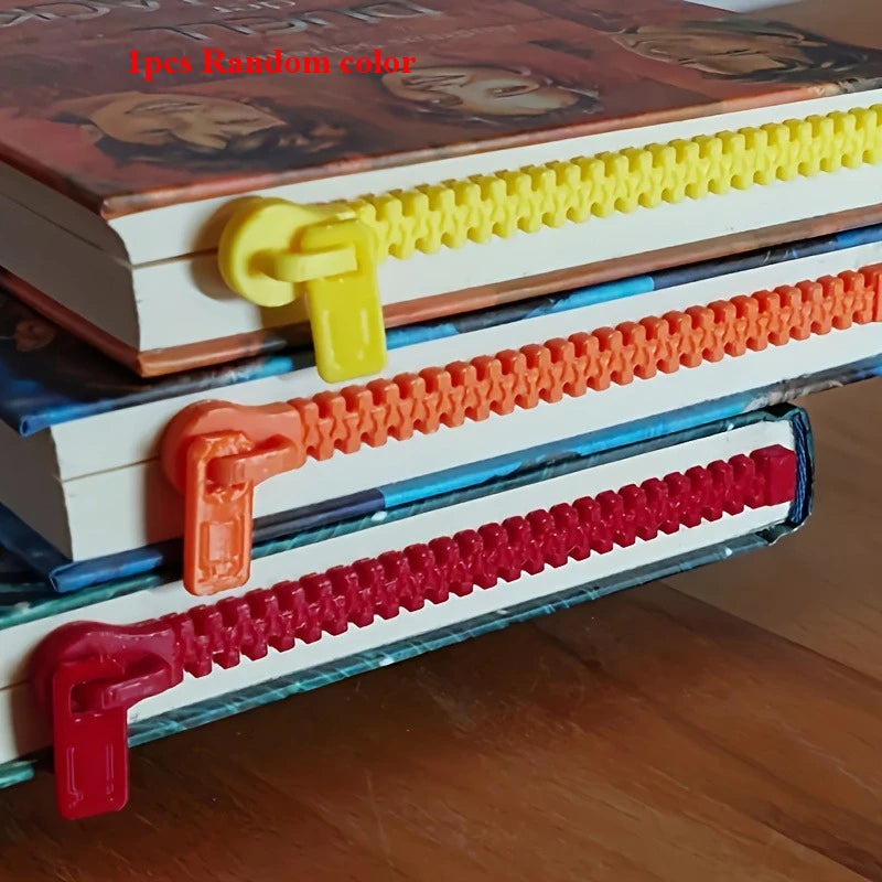 3D Printed Zipper Bookmark for Books, E-Readers, Diaries, Office Use and Gift for Boo alternate view