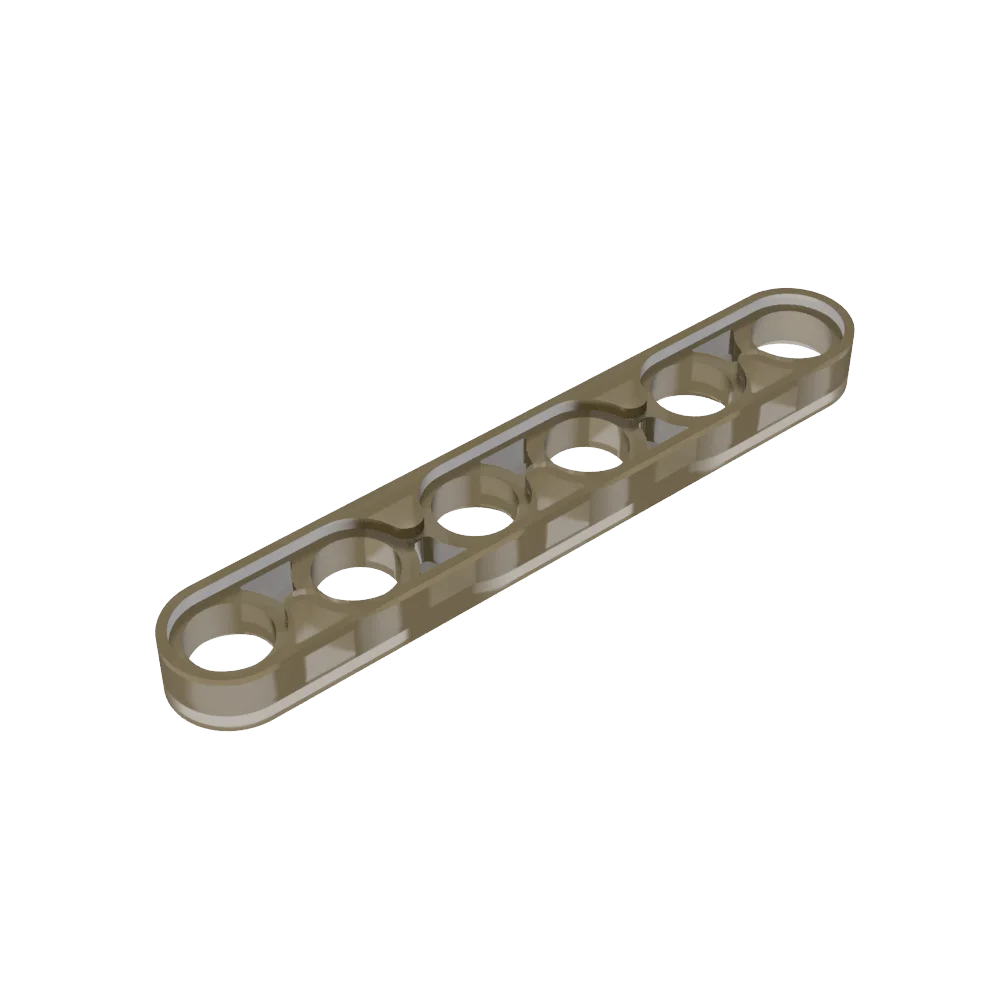 Gobricks GDS-694 Technical Liftarm Thin 1 x 6 | Compatible Building Block Piece alternate view