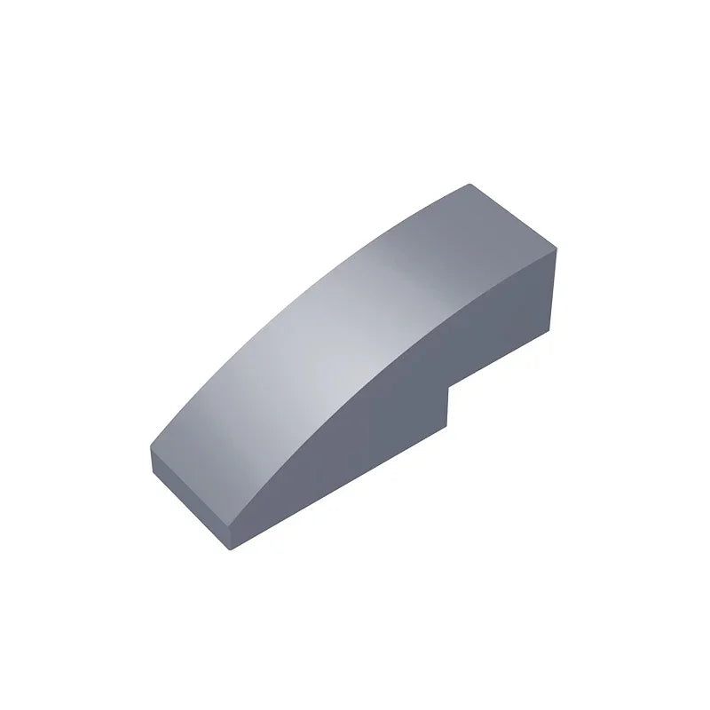 Gobricks GDS-657 Slope, Curved 3 x 1 | Compatible Building Block for Creative Constru alternate view