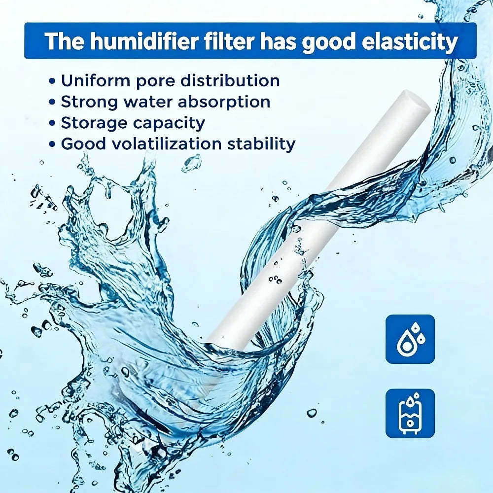 Filter Cotton Sticks for Humidifier | Replacement Wicks for USB Diffusers detail view