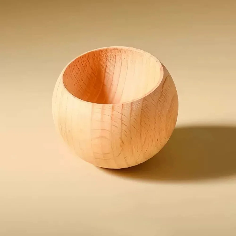 Creative Solid Wood Tumbler Fragrance Expander | Natural Reed Diffuser Set lifestyle view