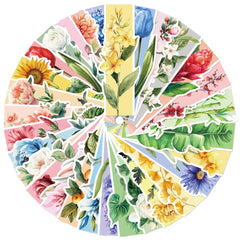 30 Spring Scenery Bookmarks, flowers, ins, High-end Reading novels, book marking cards, diy paper bo