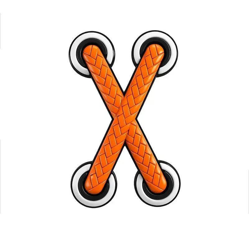 Funny Cross Shoelace Vinyl Decal Sticker for Cars, Motorcycles, Trucks, Helmets