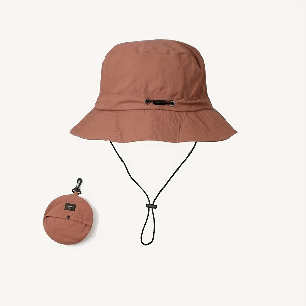 Portable Sun Protection Bucket Hat | UV-Resistant Quick-Dry Fishing Hat detail view