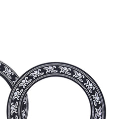 Hot Sale 104mm 94mm inch Size Hard PVC Guitar Circle Sound Hole Rosette Inlay