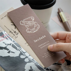 Journal GO 5pcs Ins Style Vintage Bookmark Creative Notes Book Mark for Students School detail view