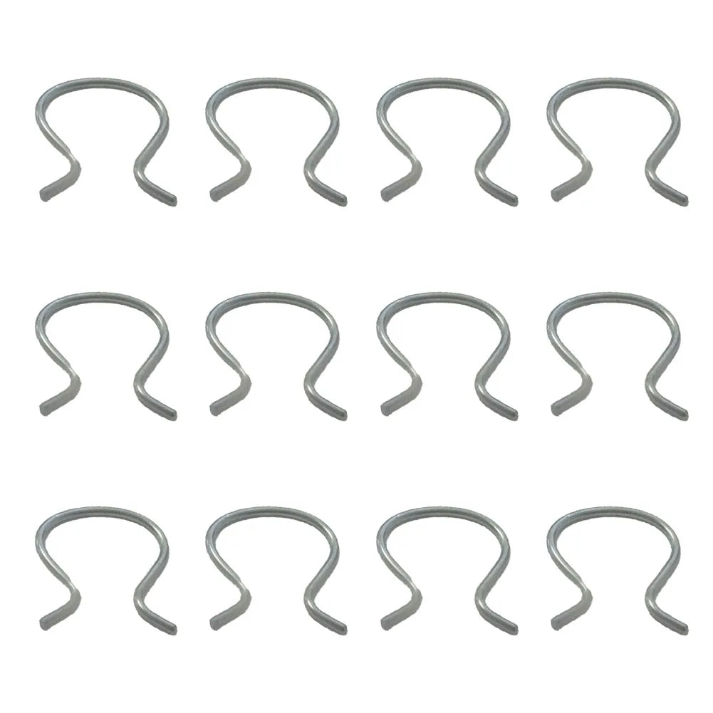 12 Pcs Zinc Plated Window Crank Clip Set For Chevrolet Pontiac detail view