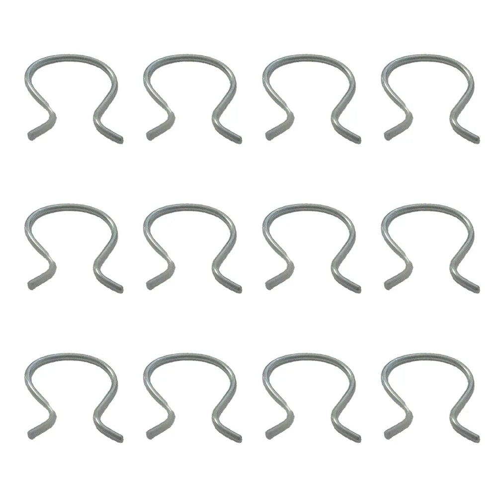 12 Pcs Zinc Plated Window Crank Clip Set For Chevrolet Pontiac detail view