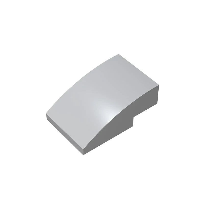 Gobricks GDS-1123 Slope, Curved 3 x 2 Building Block | Compatible with Lego 24309 alternate view