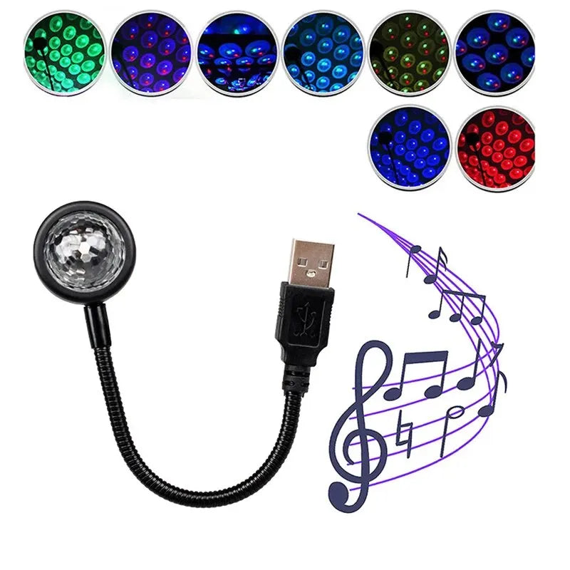 Voice Control Starry Sky Night Light | USB Powered Galaxy Projector detail view