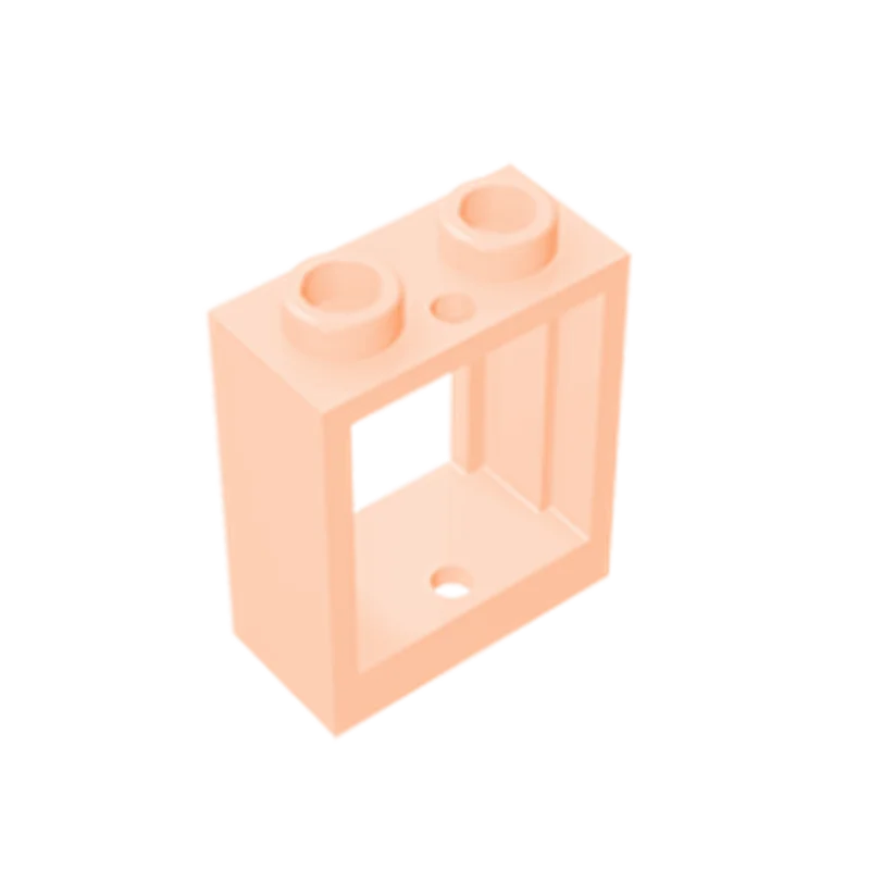 Gobricks GDS-783 Frame 1x2x2 Window | Compatible Building Block for DIY Projects additional angle