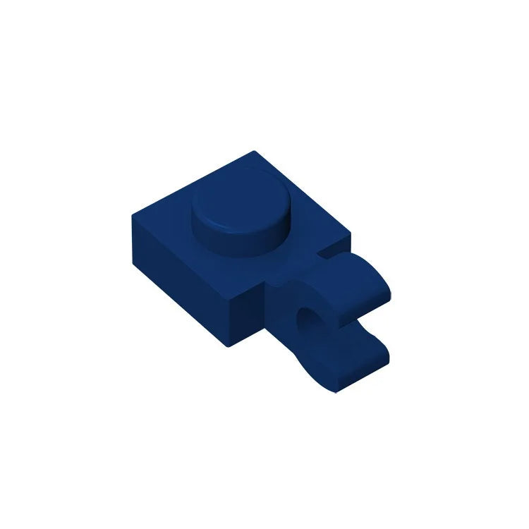 Gobricks GDS-813 1x1 Plate with Vertical Holder | Compatible with Lego 6019 and 61252 detail view