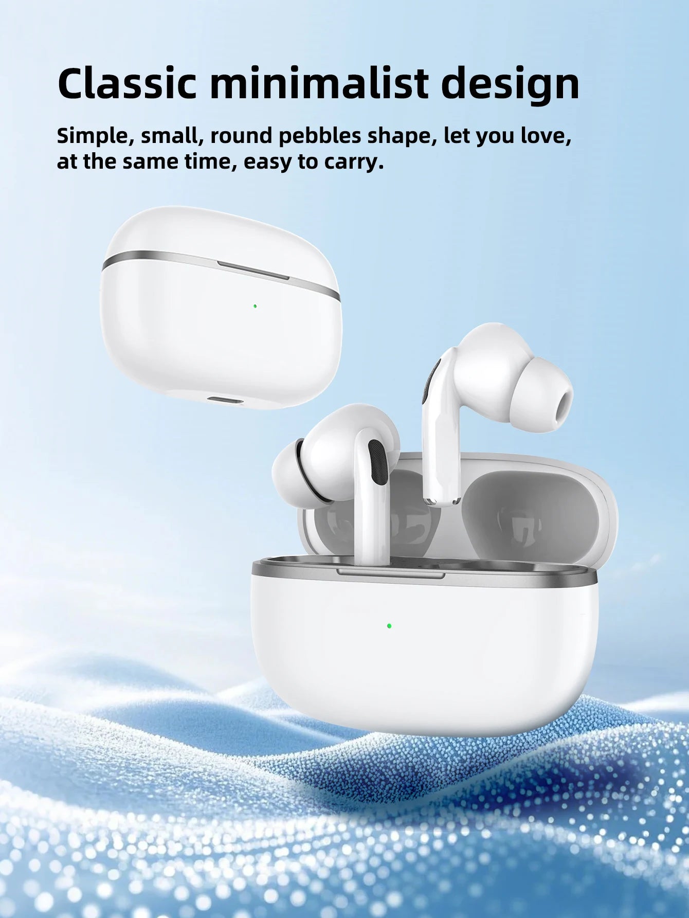 2026 Pro Wireless Bluetooth Headphones | Premium Sound with Mic and Charging Case lifestyle view