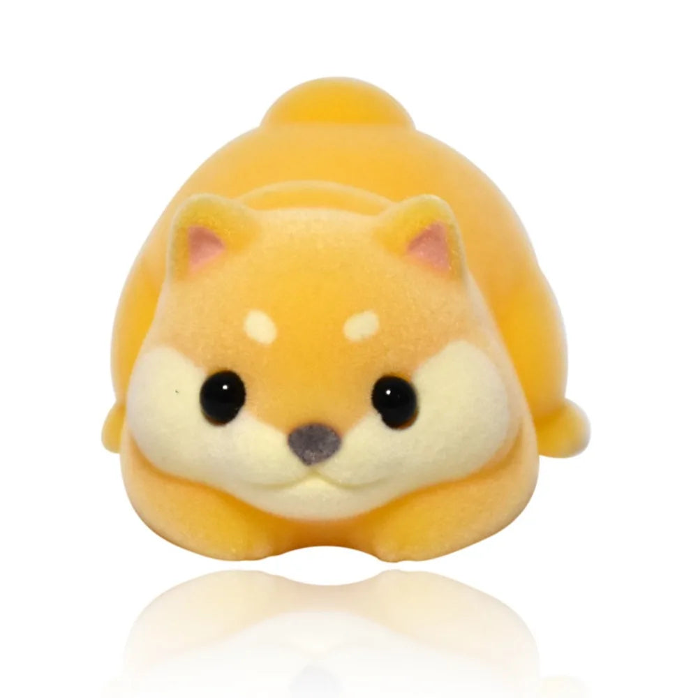 Chubby Hamster Penguin Squeeze Toy Flocked Seal Bunny Animal Figure Stress Relief Toy Cu detail view