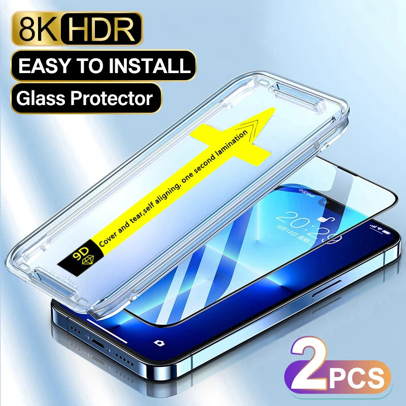 2Pcs Free Installation HD Screen Protector For Samsung A16 A15 A14 A13 A12 A35 A34 A33 A32 A31 A06 A55 5G A54 A53 A52 A51