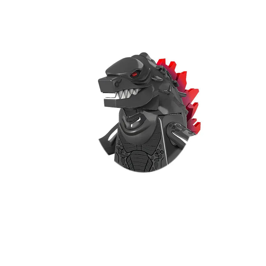 Alien Robot Monster Building Blocks | Creative Horror Movie Building Toy Set additional angle