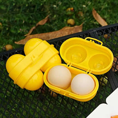 Grid Egg Storage Box Container Portable Plastic Egg Holder alternate view