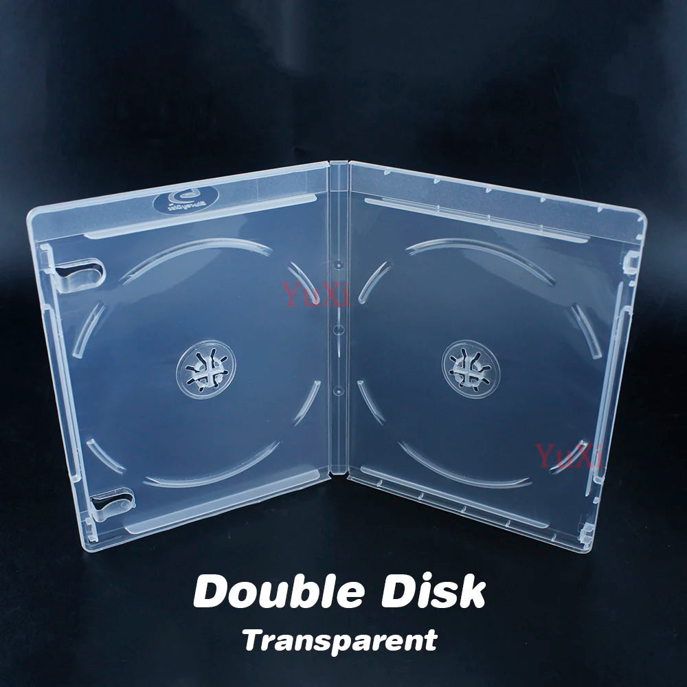 2Pcs Transparent CD DVD Disc Storage Case for PS5 PS4 Game Disk Holder | Protective B lifestyle view