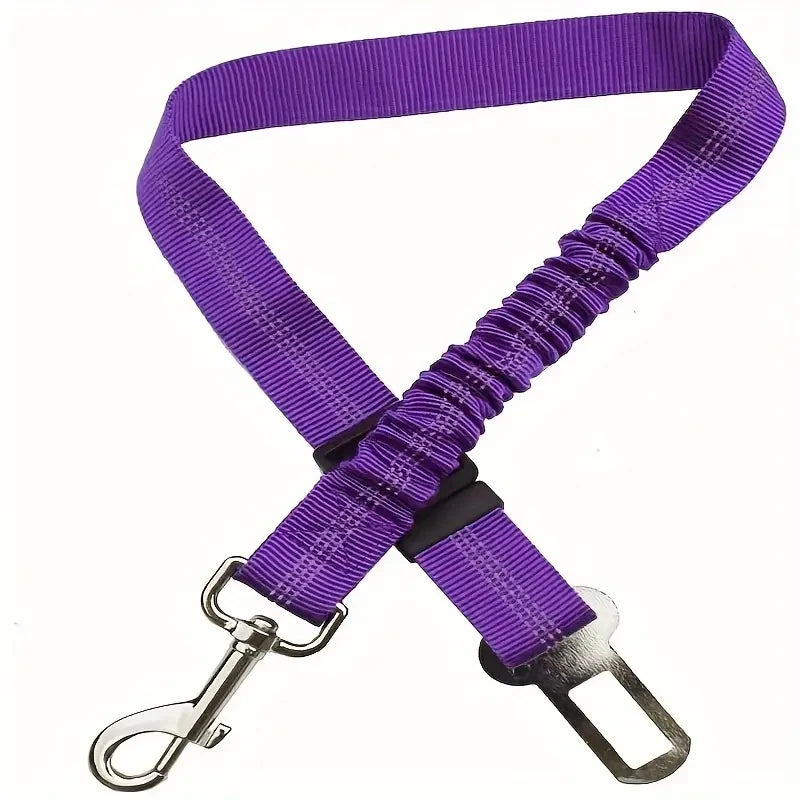 Reflective Dog Seat Belt Nylon Harness