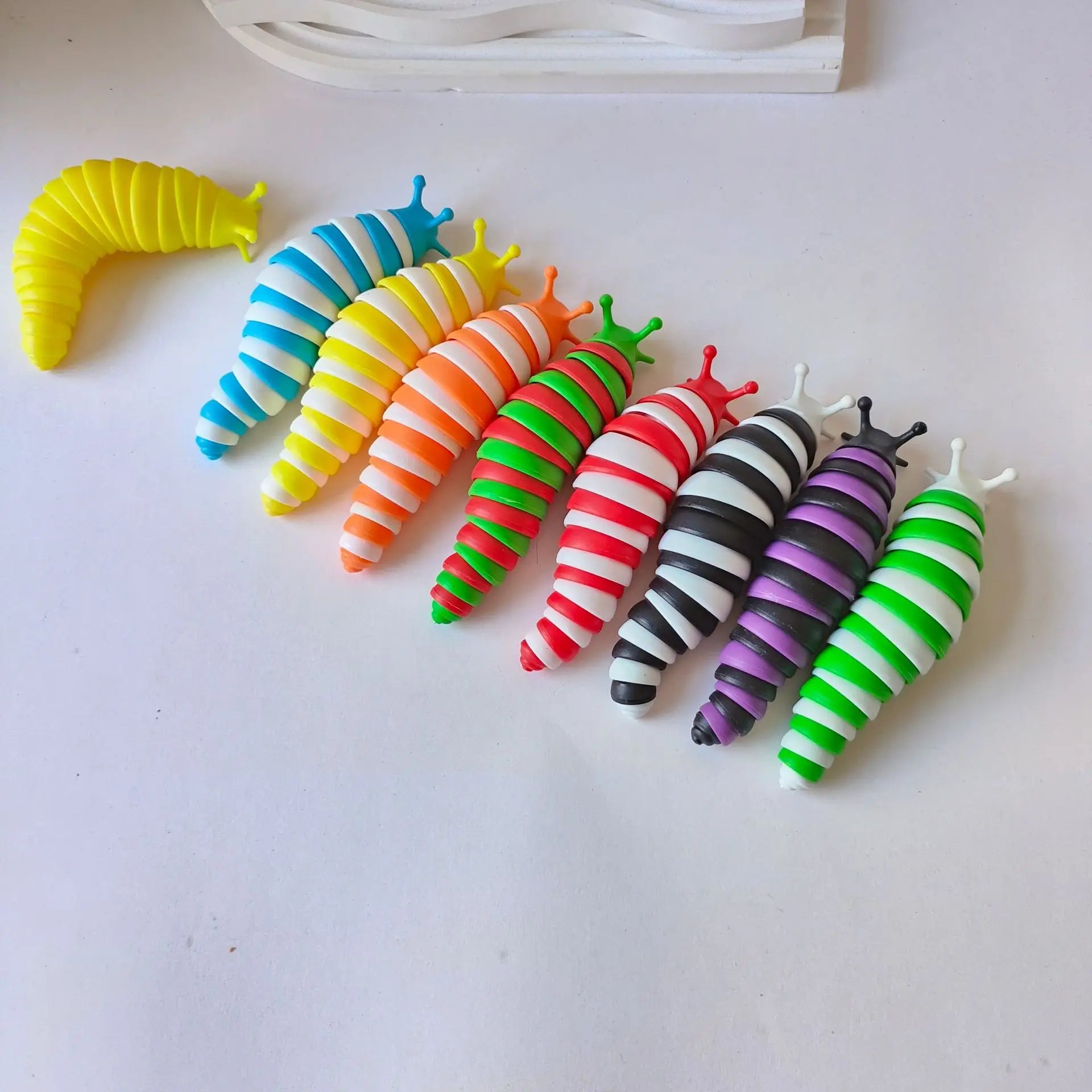 Slug Fidget Sensory Toys for Autistic Children Toddler Airplane Car Travel Essential Toy detail view
