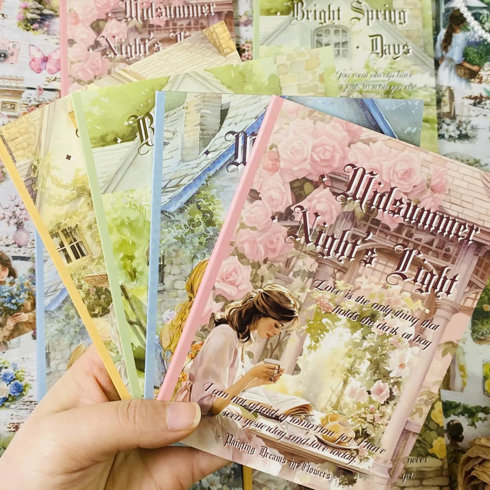 20-Sheet Junk Journal Sticker Pack | DIY Scrapbooking Decor detail view