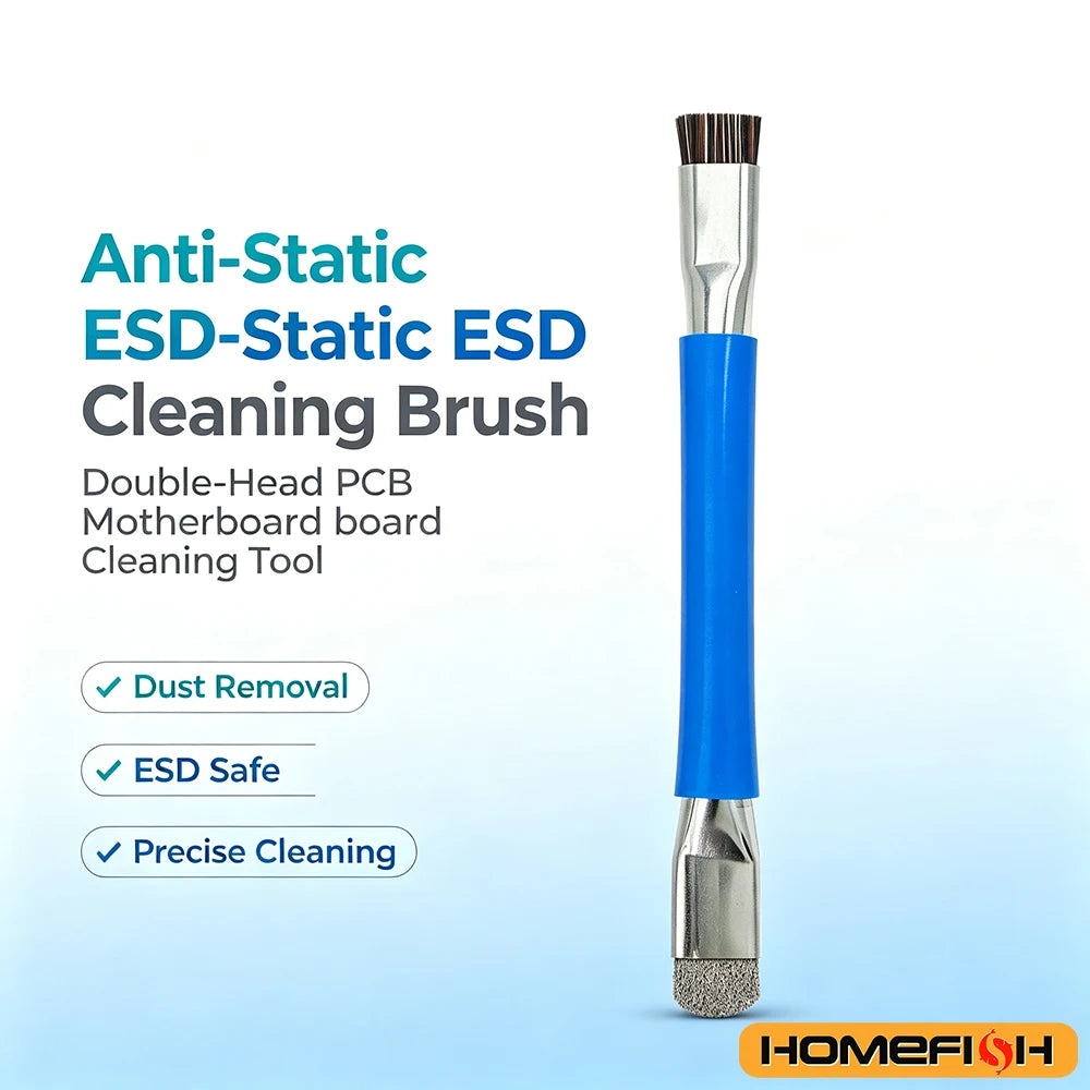 Double‑End Anti‑Static ESD Safe Cleaning Brush PCB Motherboard Circuit Board Dust Rem lifestyle view