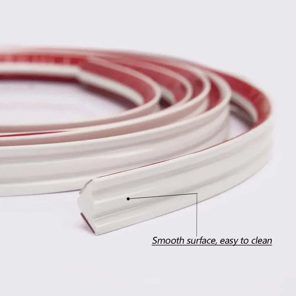 Self-Stick Wall Skirting Trim | 3D Flexible Border Decorative Line detail view